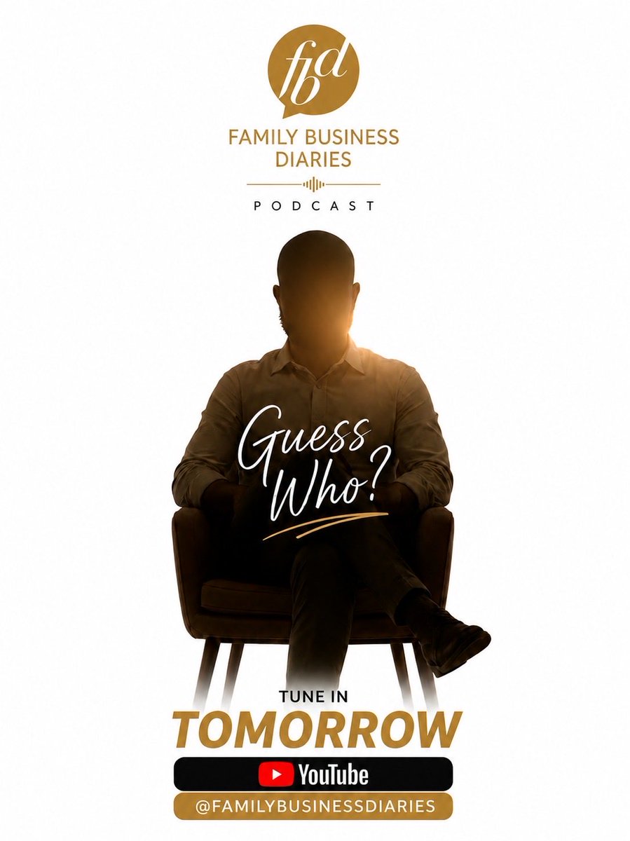 FamBusinesshub's tweet photo. This July will start with a conversation you won't want to miss!

Turn on your notifications and be the first person to watch the episode when it’s released using the link below. 

https://t.co/lQgzbKZ6tM

#newepisodealert #newstory #newconversation #fbd #guesswho⁉️ https://t.co/msX4fPA7HO