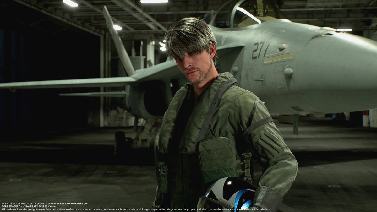 PROJECT_ACES's tweet photo. 【🐥ナゲッツのACE8紹介⑧】
「仲間との共闘」について紹介します！
プレイヤーはジョーカー隊の隊長として、物語を通じて仲間との絆を深めていくことになります。ミッションでの編隊構成の決定や、戦闘中の僚機への指示、さらには無線でのYES/NOコミュニケーションを駆使して、チームを勝利へ導きましょう！魅力的なキャラクターたちと一緒に飛べるのが今から楽しみですね！ピヨッ！
#ACECOMBAT ＃ACE8