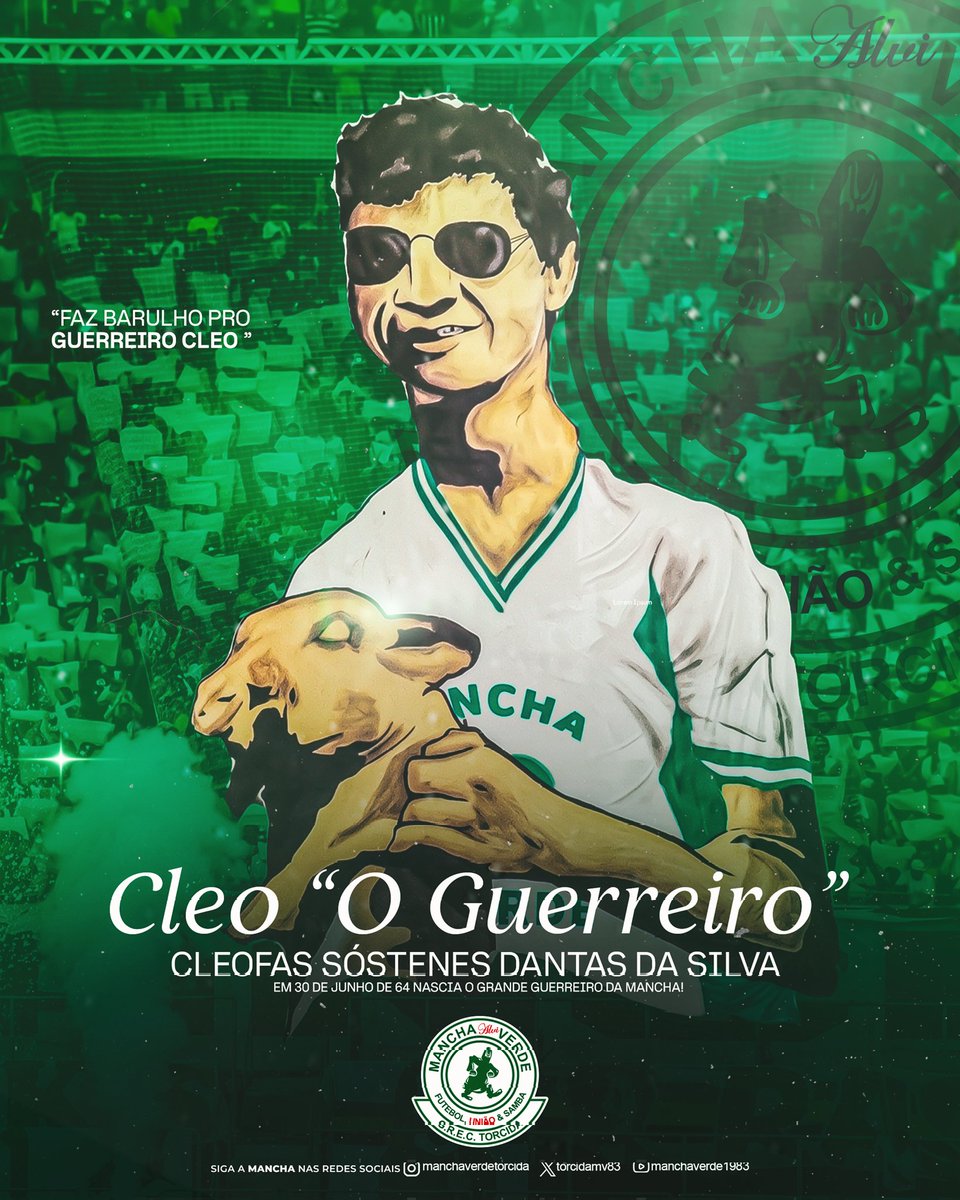 torcidamv83's tweet photo. Hoje nosso eterno presidente e um dos fundadores da nossa torcida, Cleo - o Guerreiro, estaria completando 62 anos, se não tivesse sido covardemente assassinado.

O seu legado de Dignidade, União e Glórias, estará sempre conosco!⤵️ https://t.co/UTaK6vddPW