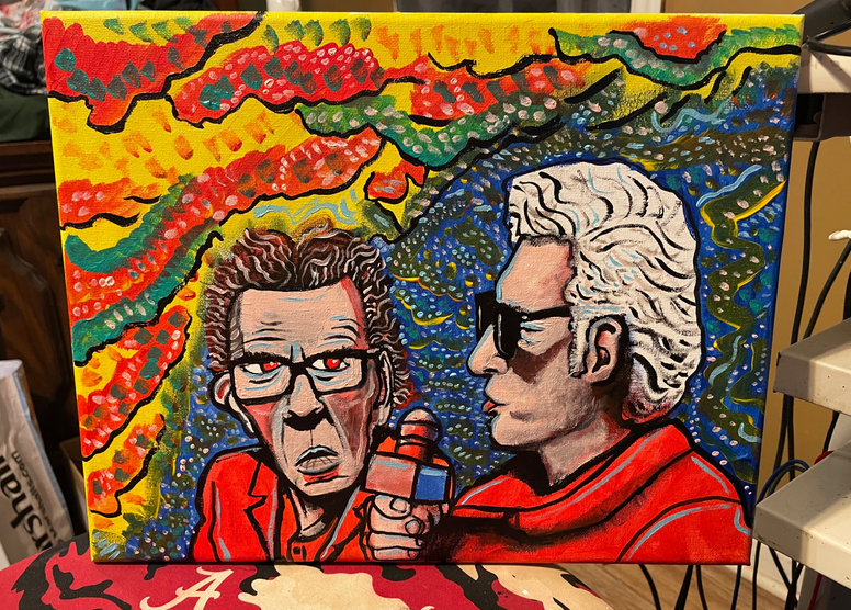 SoloMonk256's tweet photo. tomorrow, july 1st, is my 40th bday. not saying you should, but if ya got it, consider throwing  some change in my digital coffers. for abt 13 bucks I can buy 10 canvas. here's the recent ones from this week.

pp: arcadiaartmedia@gmail.com 
ca: $solomonk256 https://t.co/IoxRsRgvxv