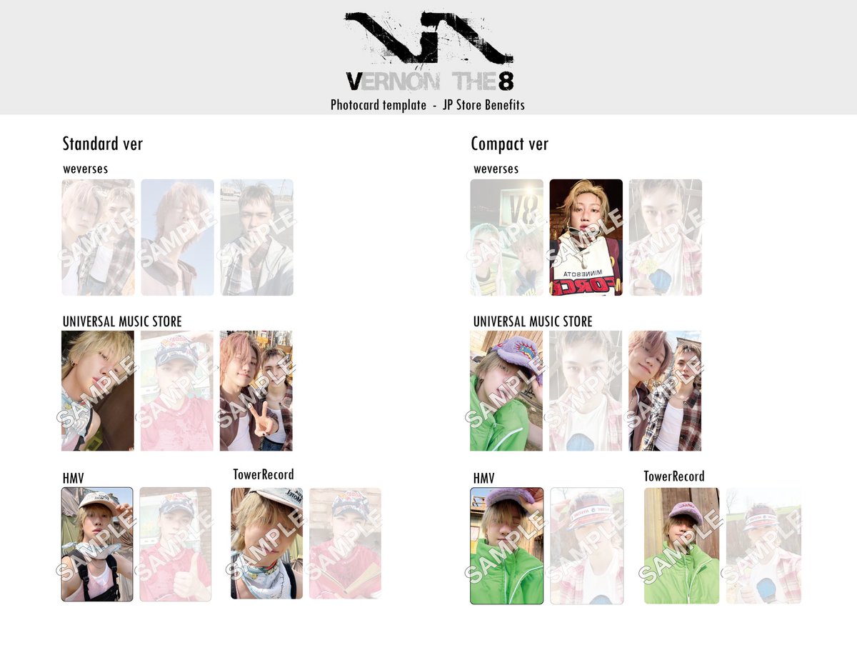 alsnono_o's tweet photo. SEVENTEEN セブチ V8　THE8 バーノン
アルバムトレカ 交換

譲 : 画像１　
求 : 画像２・３　塗り潰し以外  THE8  ミンハオ 🐸
異種可️��️

📮郵送　あるいは　高陽7/12手渡し

#セブチ交換 #SEVENTEEN交換  #V8交換 https://t.co/lNj3ZlbVqp