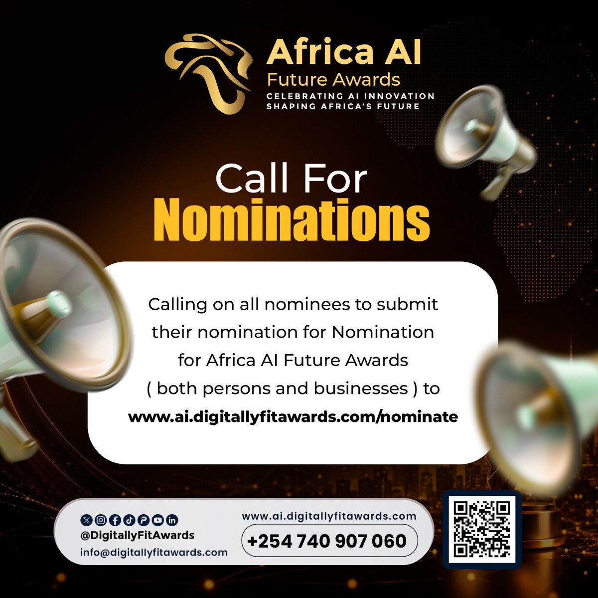 odsaitech's tweet photo. We're recognizing the individuals, startups, companies, researchers, educators, and innovators shaping the future of Artificial Intelligence across Africa.  Know someone making an impact with AI? Nominate them today.  Submit a nomination: https://t.co/UKTvdCZXER https://t.co/ao0bgCGRH3