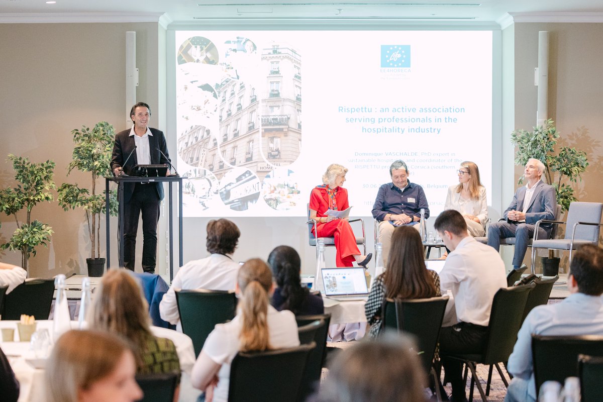 EE4Horeca's tweet photo. 🔧 Second session focused on a key driver of the #greentransition: skills and capacity building. Beyond tools and technology, improving energy performance depends on training, knowledge, and empowered teams across the value chain. https://t.co/3r3Bjz6x9z