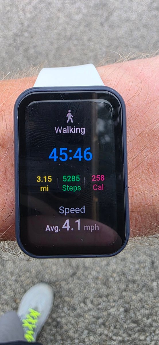 Brother_A_B's tweet photo. Off schedule... hot... humid...

Still putting in the work, no excuses. 

Get after it! 

I am. 💜 https://t.co/nCoi0vQPNu