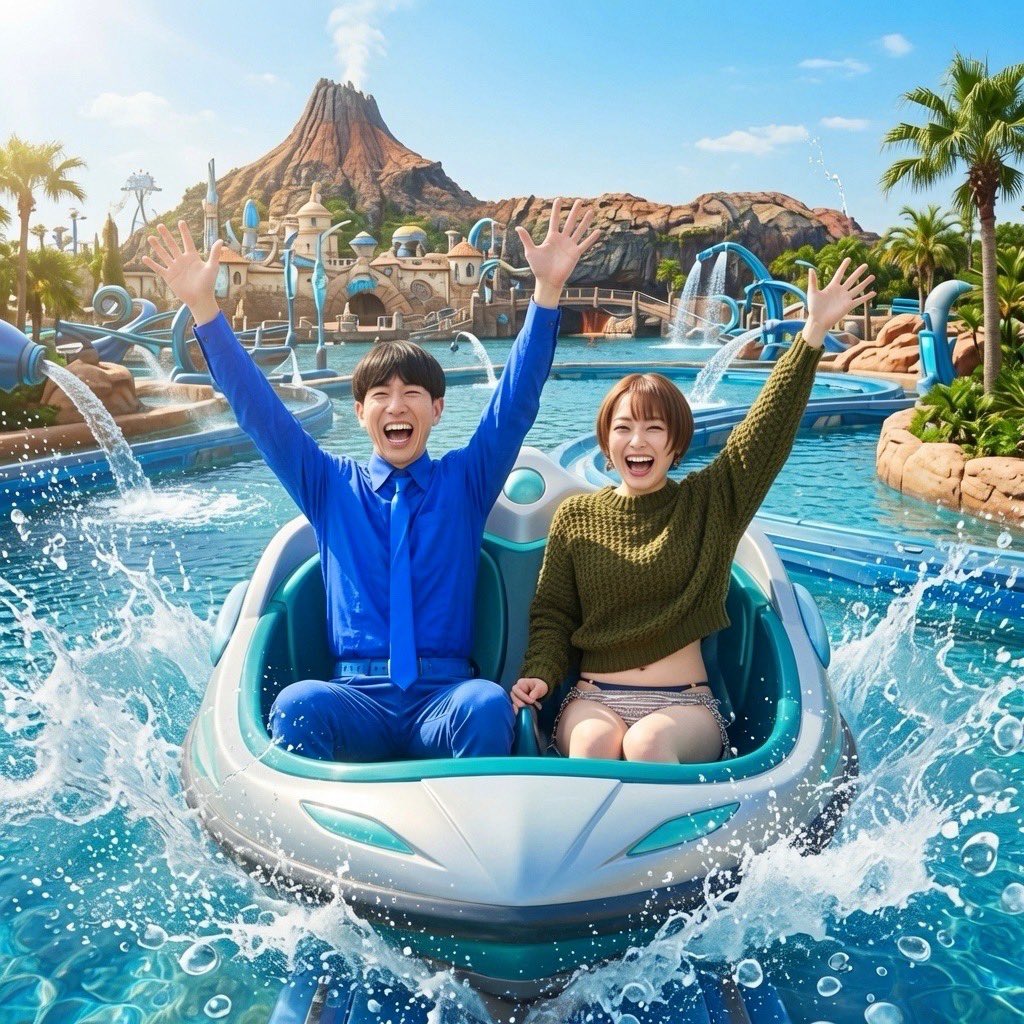 Taihei_Taihee's tweet photo. 声優・井澤詩織とディズニーシーのアクアトピアに乗る

#井澤詩織
#声優
#ディズニーシー https://t.co/t644xNqDMS