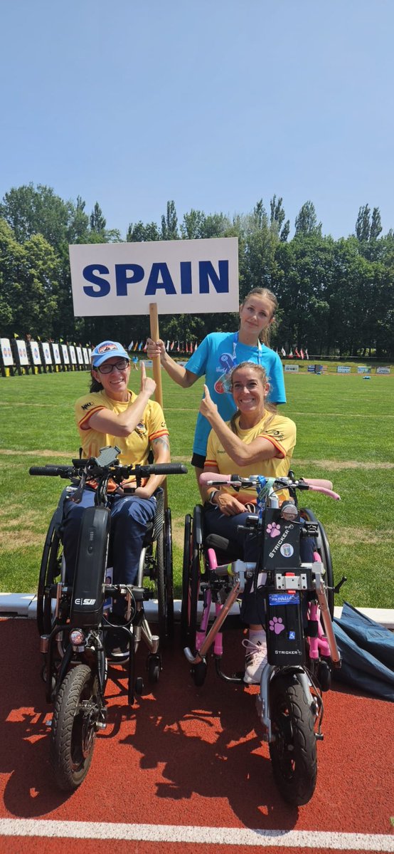 RFETA's tweet photo. #WAPSNoveMesto26

🎯 Isabel y Rebeca ya han completado la fase de clasificación de la I World Para Archery Series en Nové Město.

🏹 W1 Mujeres
🔹 5.ª Isabel Fernández – 613 puntos

🏹 Para Compuesto Mujeres
🔹 23.ª Rebeca León – 448 puntos

¡Mucha suerte en las eliminatorias! 💪 https://t.co/7TGSZxGaPL