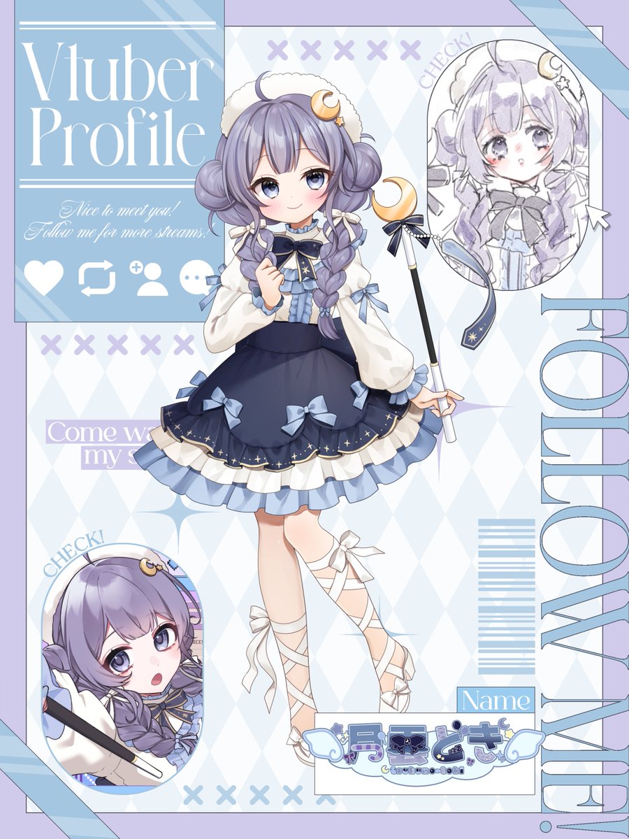 tsukumo_toki's tweet photo. #7月のVTuberフォロー祭り ⋆˙⟡

みんなたちを笑顔にご招待🪄︎︎

@MofileV 所属│月雲とき

🎡ゆるふわちるライバー🈁にあり！
🎡毎月歌みた投稿中♩♩
🎡ユニット活動本格始動❕

IRIAM▷ https://t.co/67XN1zqlam
YouTube▷ https://t.co/INicbEWVsE

全反応ゆっくりお迎え☁
#おはようVライバー https://t.co/QClAKHZdti