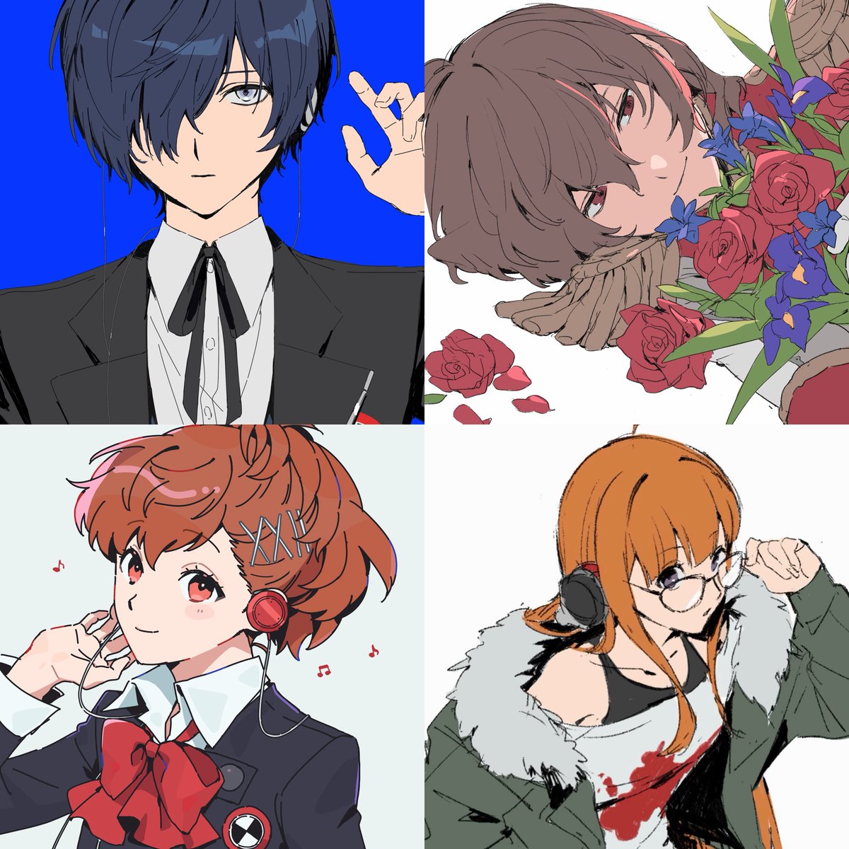 hgsym__23's tweet photo. #2026年自分が選ぶ今年上半期の４枚
一年ぶりに絵を描くのが楽しくてたくさん描きました！
下半期もマイペースに描いていこうと思います🎶 https://t.co/3glBwKTyu0