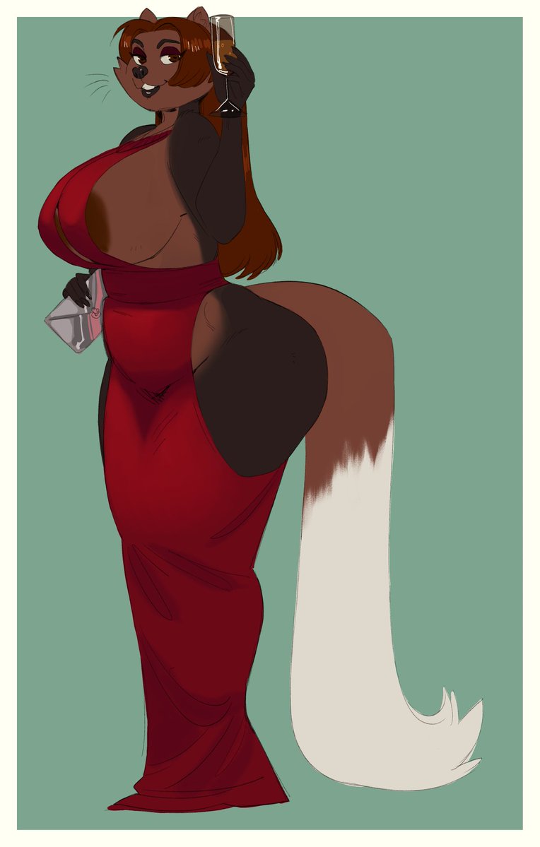 TwistedxFurr's tweet photo. freebie for sketchybug @ bsky! momgoose https://t.co/HeNkYksB4u