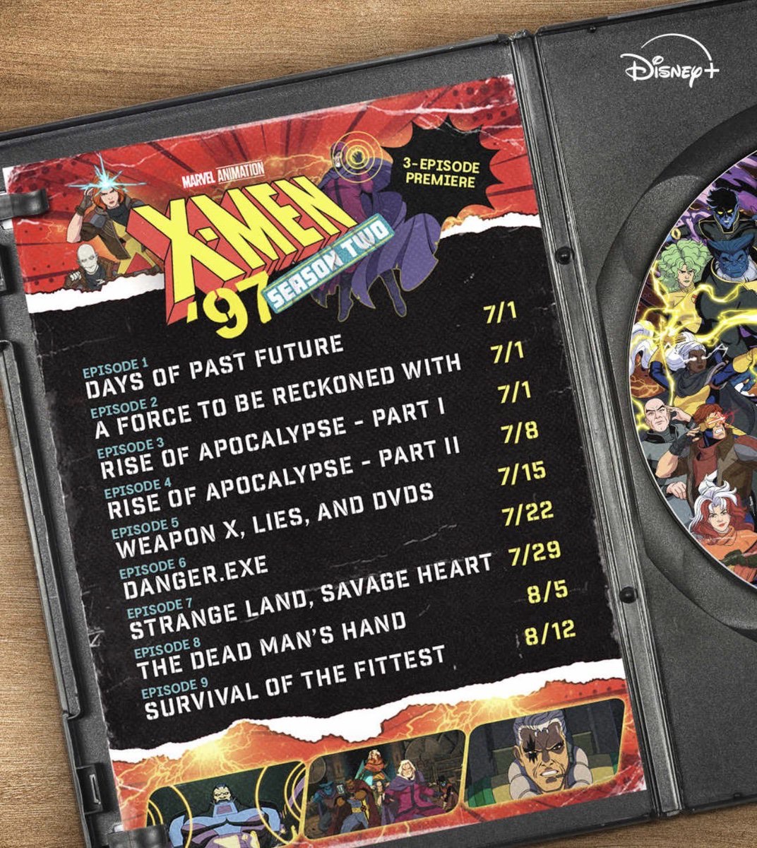 captaincupkick's tweet photo. Happy X-Men '97 S2 eve to those who celebrate!! https://t.co/qfdnMoaiIh