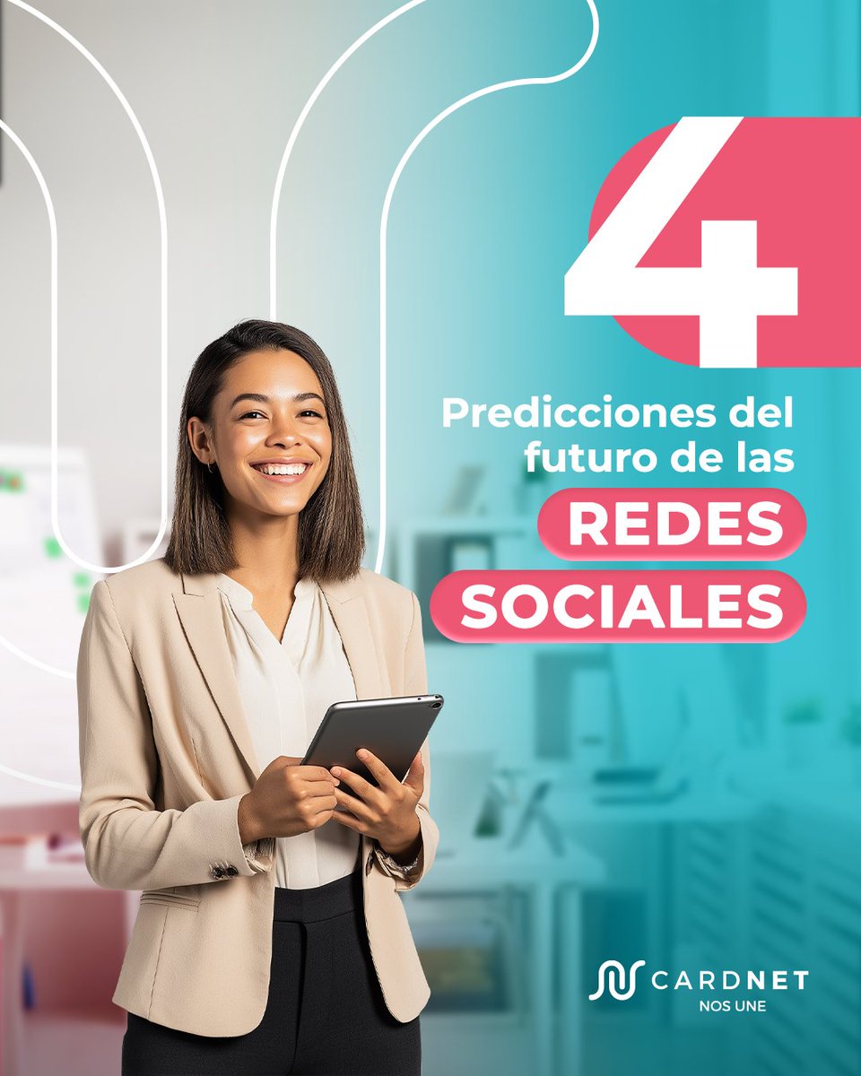 CardNETRD's tweet photo. Las redes sociales evolucionaron más allá del entretenimiento. ✨📲

Se han convertido en el lugar donde los clientes buscan información, comparan opciones y deciden conectar con tu marcas.

Estas son 4️⃣ características de las redes que conectan de manera estratégica con su audiencia en 2026 y lo adelante:

🔎 Social Search: Las redes sociales son los nuevos buscadores.

🛒 Social Commerce: Vender productos o servicios sin salir del perfil.

😊 Humanización: La necesidad de mostrar el rostro detrás de la marca.

💎 Autenticidad: La ventaja competitiva para destacar entre la multitud.

#DíadelasRedesSociales #CardNETNosUne