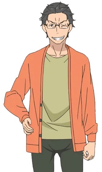 Suba0393's tweet photo. Subaru just looks like his dad in this outfit 
#rezero https://t.co/ACRt5WLhf5