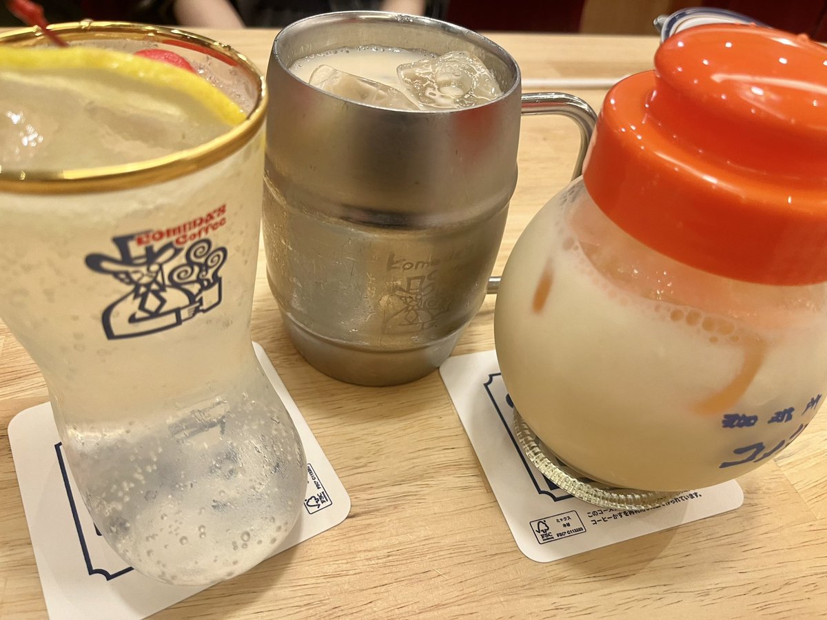ponz3105a's tweet photo. 胃のキャパがカス人間なのでコメダを満喫できたことが無かったが、大成功した。
ありがとう https://t.co/cnfKGa2r8R