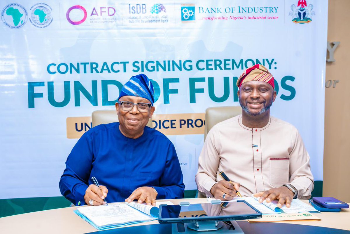 BOINigeria's tweet photo. BOI has appointed Kuramo Capital as the Fund Manager of the DICE Fund of Funds, a $170.6 million initiative designed to unlock more venture capital for technology and creative startups across Nigeria.

Together, we’re expanding access to finance, supporting innovation, and empowering the next generation of entrepreneurs. 

#BOI #iDICE #Innovation #Tech #CreativeEconomy