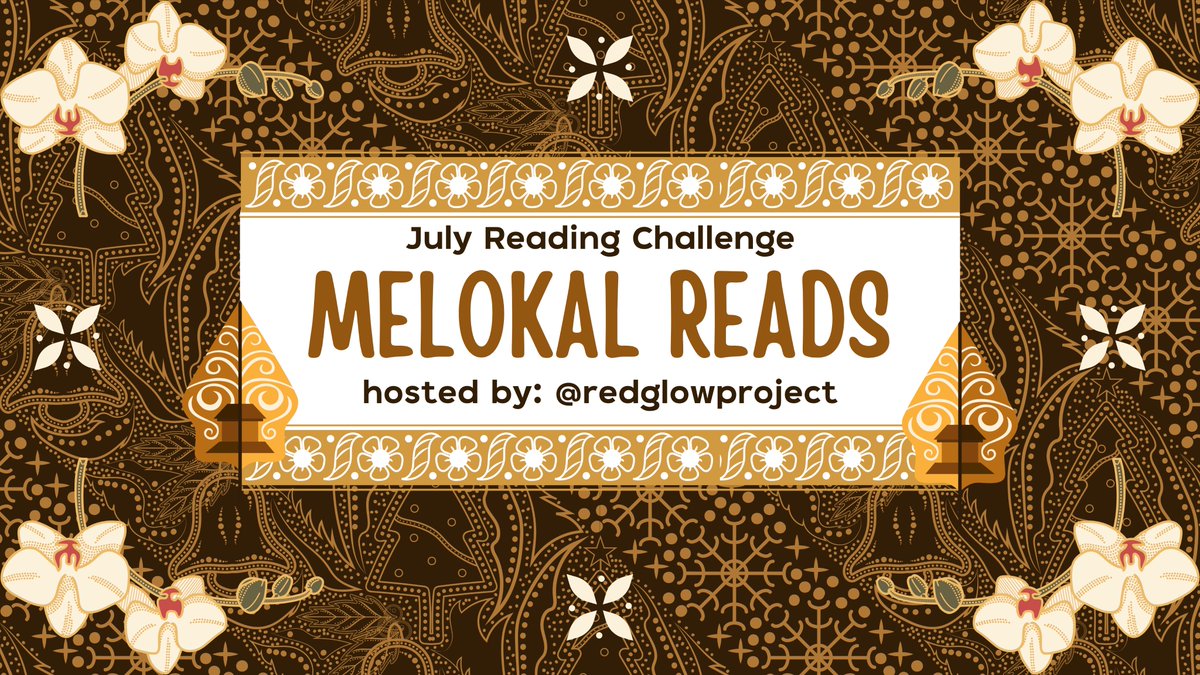 sliceofzah's tweet photo. .˚ ✏️ 𓍢˖˚ 𝗝𝘂𝗹𝘆 𝗥𝗲𝗮𝗱𝗶𝗻𝗴 𝗖𝗵𝗮𝗹𝗹𝗲𝗻𝗴𝗲 💌 𓍢˖˚

#8to8Reading #MelokalReads
Temukan permata tersembunyi dari karya-karya para penulis Indonesia 💎
⏳ 1-31 Juli 2026.
📖 Baca minimal 3 buku karya penulis Indonesia.

₊˚ʚ 🌸 hosted by: @redglowproject ₊˚✧ https://t.co/cr0bPmt6JY