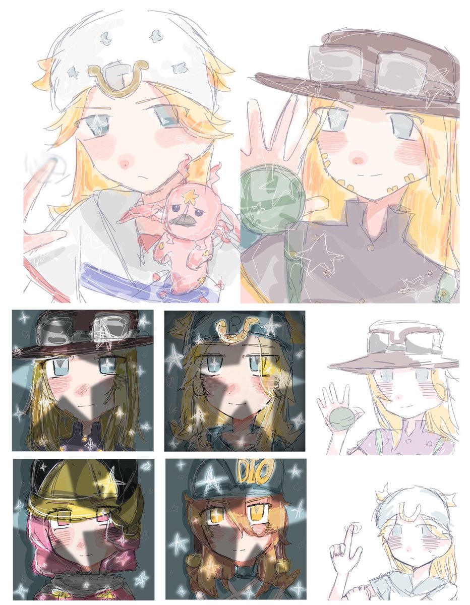 woooooonai's tweet photo. #今月描いた絵を晒そう
いっぱい描いた‼️来月もよろしくお願いしますーー🥰 https://t.co/VmtFZ6nGOI