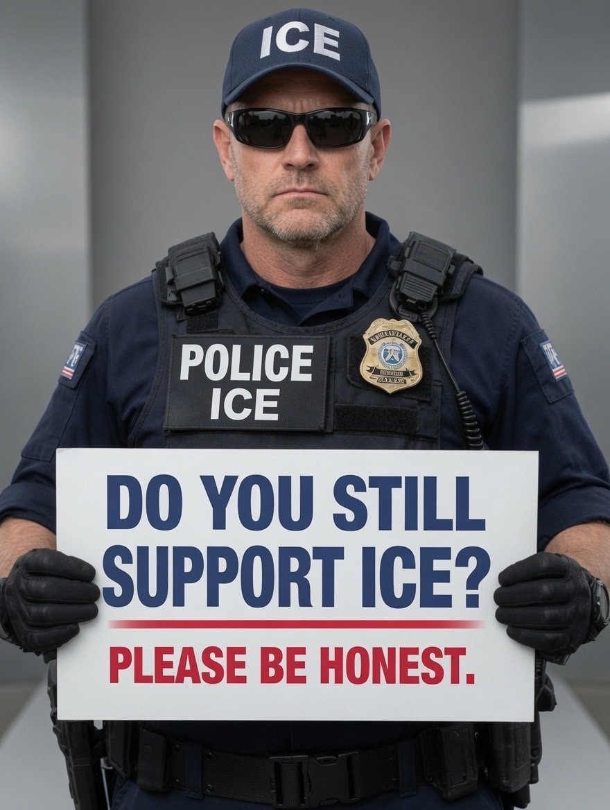 jennyhwy's tweet photo. Be honest 🤗 

Do you still support ICE?👀

Yes 👍  
👉OR  
No 👎 https://t.co/fRTzSk3jwW