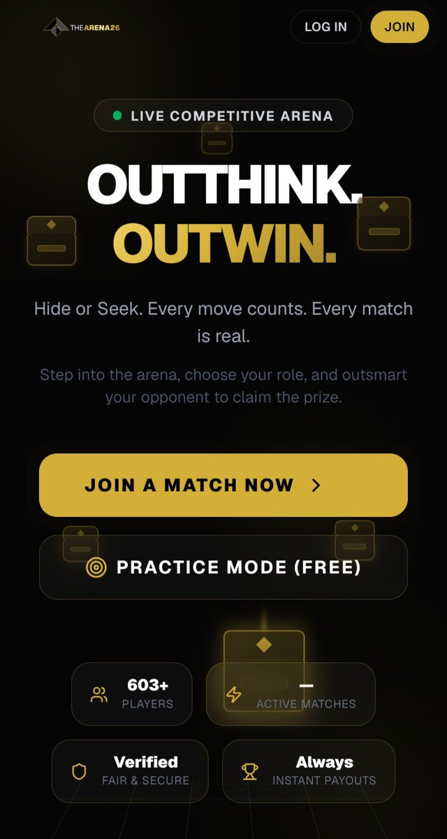 thearena26's tweet photo. Hide or Seek, Every Move Counts, Every Match is Real https://t.co/PNtYxEaGPx