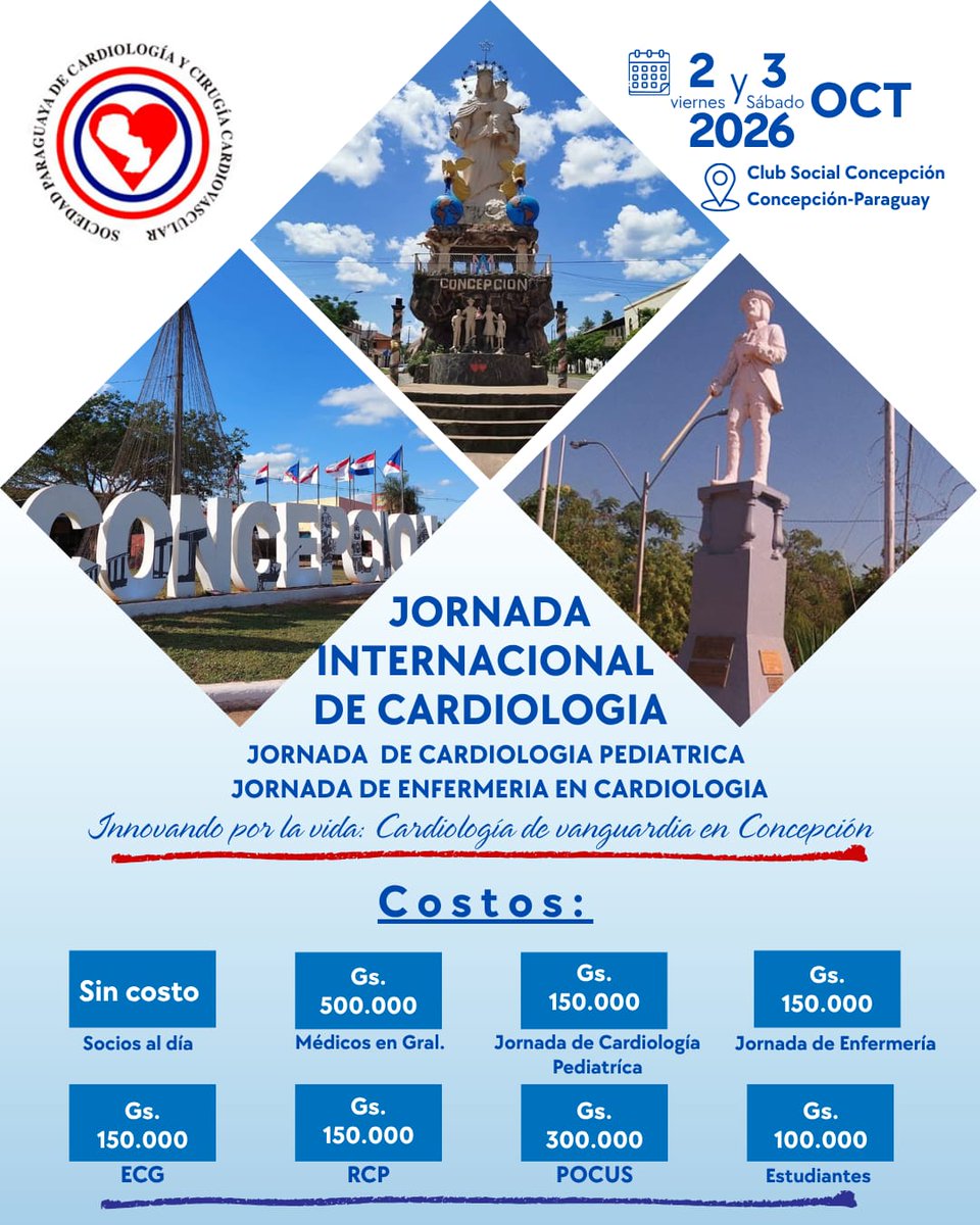 Sociedad Paraguaya de Cardiologia tweet media