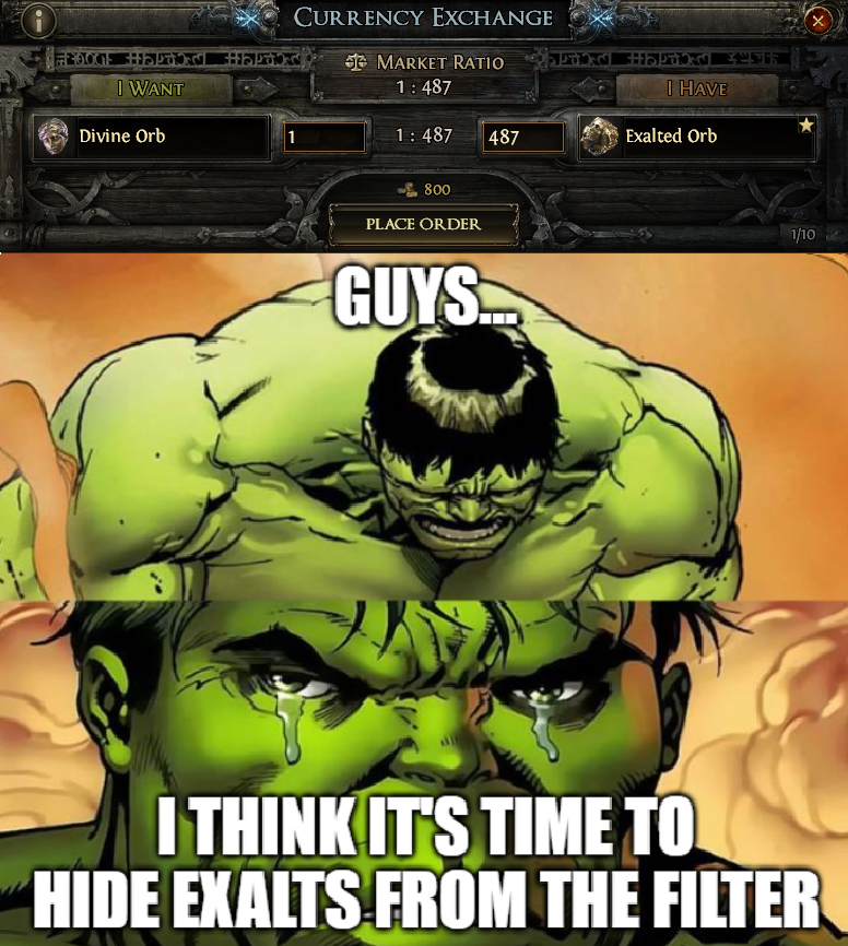 POE2Alerts's tweet photo. I hate this time of the league #PathofExile https://t.co/ReycCgm5l1
