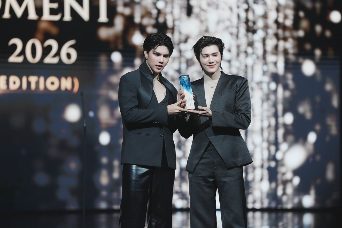 KickStart_ent's tweet photo. Congratulations - BL Couple – People’s Choice Award 🏆

#LoveMomentAwards2026xMeMindY https://t.co/4hJ00ctxFE