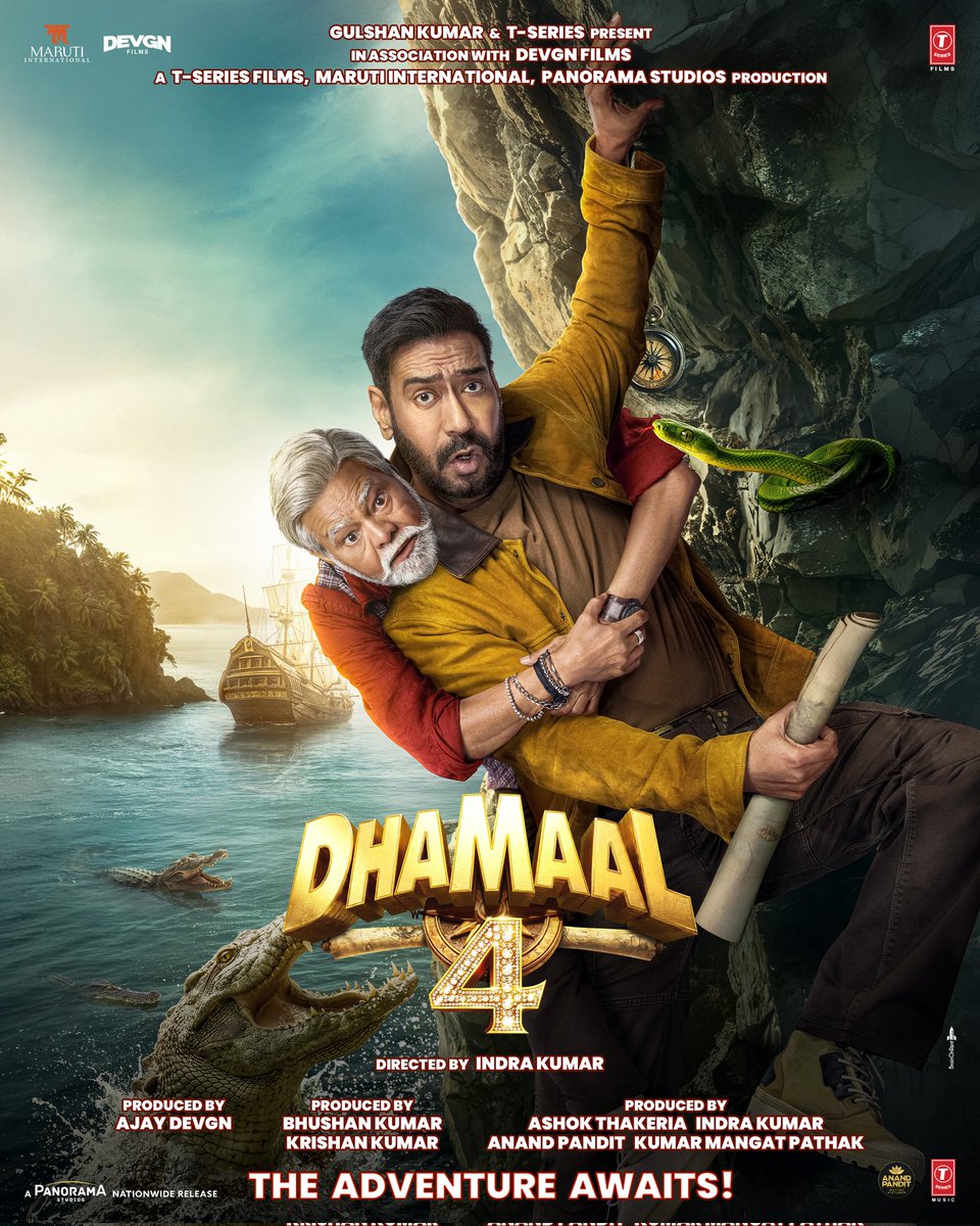 BeingADian's tweet photo. Prediction Time - #Dhamaal4

Day1: 16-17cr (±1cr)

#AjayDevgn https://t.co/2SUppPgXUs