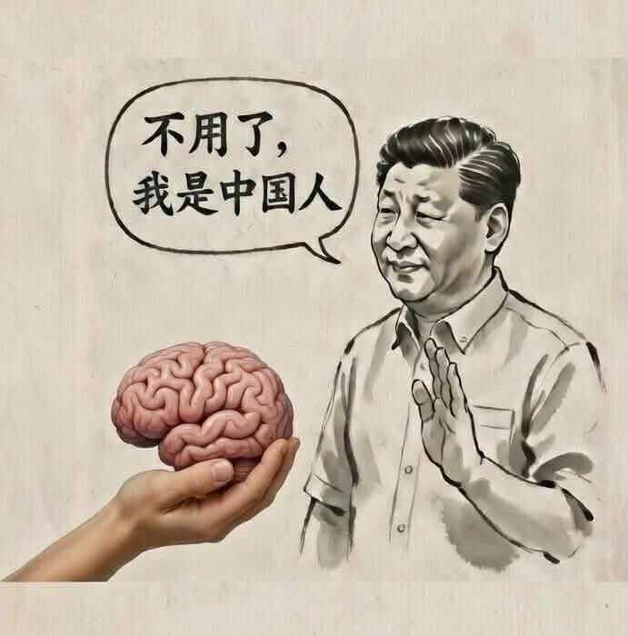 c6691168's tweet photo. @zwbnb666668 @Sroksabai @ah96785567 你也有伟大的deep seek，只是他不给力，不能骂习近平是独裁狗而已 https://t.co/JGEJqb335f