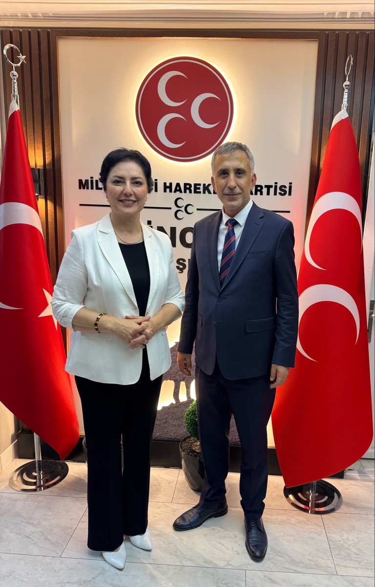 mhpsincan06's tweet photo. 27. Dönem Ankara Milletvekilimiz Sn. Nevin Taşlıçay, İlçe Başkanlığımızı ziyaret etti. Nazik ziyaretleri, kıymetli hediyeleri ve hoş sohbetleri dolayısıyla Sn. Nevin Taşlıçay’a teşekkür ediyoruz. https://t.co/9Sk8JXdJlk