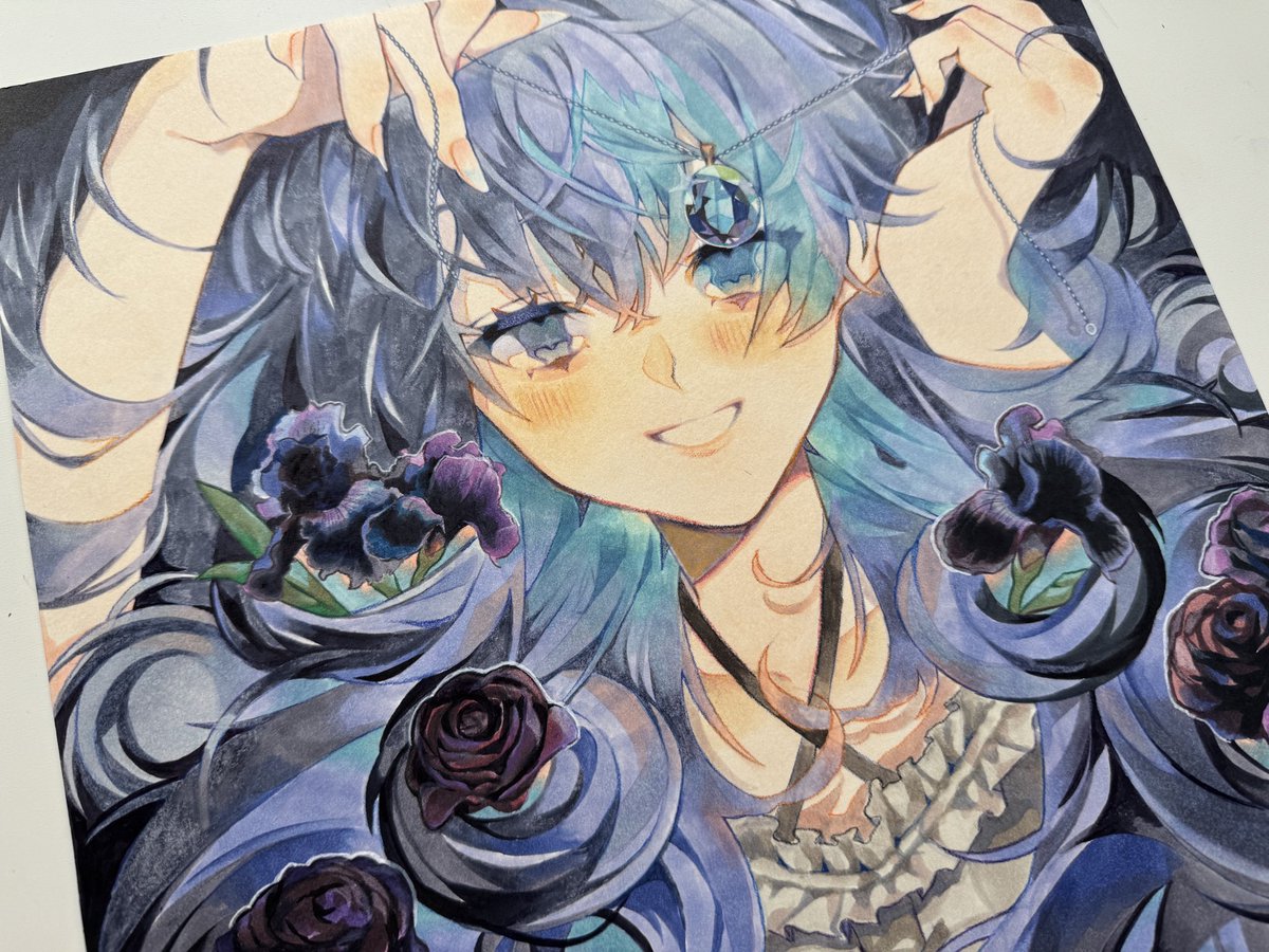 avq0r_'s tweet photo. #今月描いた絵を晒そう

少ないけど先月より息切れしてる気がする🤍
6月もありがとうございました！
来月は樹里いっぱい描くわよჱ̒ ᴖ⩊ᴖ ） https://t.co/UkWxlZ3pMM