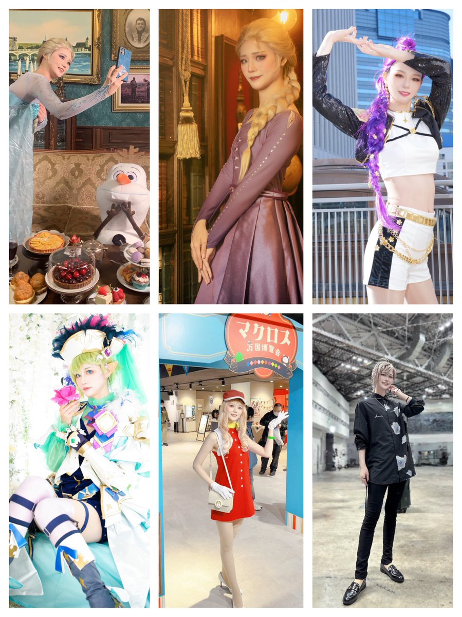 hgrnRR's tweet photo. 🌈🕒コス初めてやったり、ルミ初出し、マクロスそしてセラムン併せって感じでした！🎀🌙✨✨
下半期はディズニー仮装とセラムン併せしか予定入れてませんが、限られた機会の中でもゆるゆる楽しもうと思います！！
 #2026年上半期コスプレ総決算 https://t.co/EGbOopBqiV
