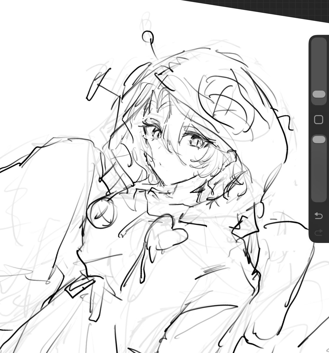 tipack_404's tweet photo. 最近全然絵かけてないからまあまあ前に鍵垢とかポイピクに載せた落書きを再掲＿＿ https://t.co/MNpehCfeyH