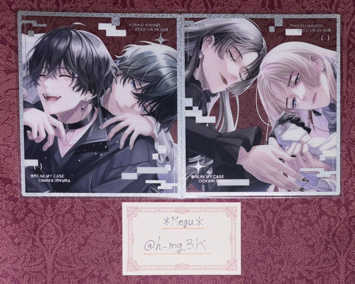 h_mg3K's tweet photo. 【交換】ブレイクマイケース ブレマイ
2nd Anniversary 2周年 クリア色紙

譲⇒ 環野、御門

求⇒ 樋宮 

コンプ目的
郵送交換
検索よりお気軽にお声がけ下さい🙇🏻‍♀️ https://t.co/RwINfzlMPe