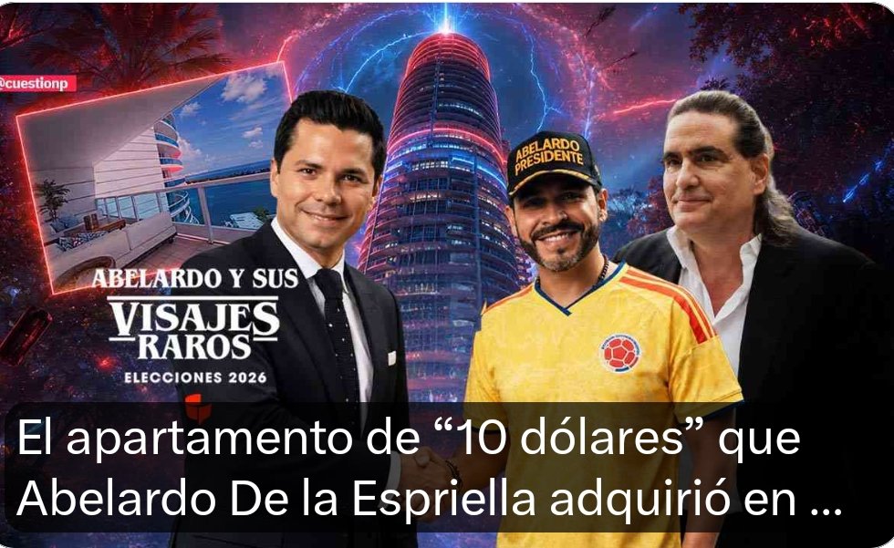 LaPaginaC's tweet photo. URGENTE 🔴💣Rafael Mora quien recibió la mayoría del dinero girado desde empresas de Saab, le vendió un apartamento en Miami que estaba a nombre de la empresa Clara Elena Ricardo De Mora, LLC. De la Espriella vendió este apartamento por 1 millón de dólares Luis Carlos Vélez. https://t.co/BTPR7VC0n7