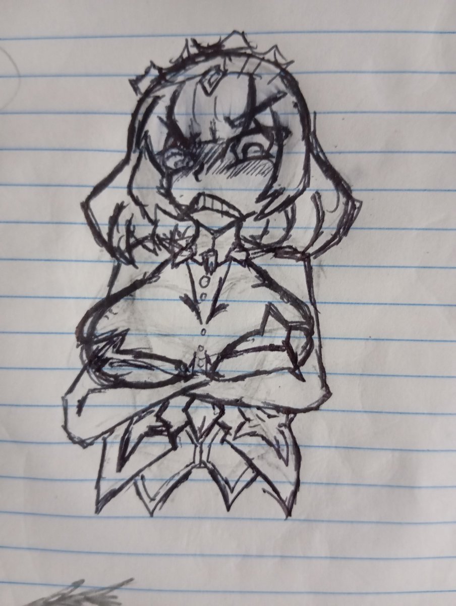 AndyMobuzami's tweet photo. Pequeño dibujo a papel de Titania frost de Last Origin, intentare hacer una version mejorada en digital

#라스트오리진 #LastOrigin #ラストオリジン https://t.co/13Z73OC62z