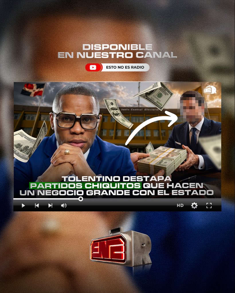 RamontolentinoT's tweet photo. TOLENTINO DESTAPA PARTIDOS CHIQUITOS QUE HACEN UN NEGOCIO GRANDE CON EL ... https://t.co/URQetNvzVT vía @YouTube https://t.co/r7EuN9A1se