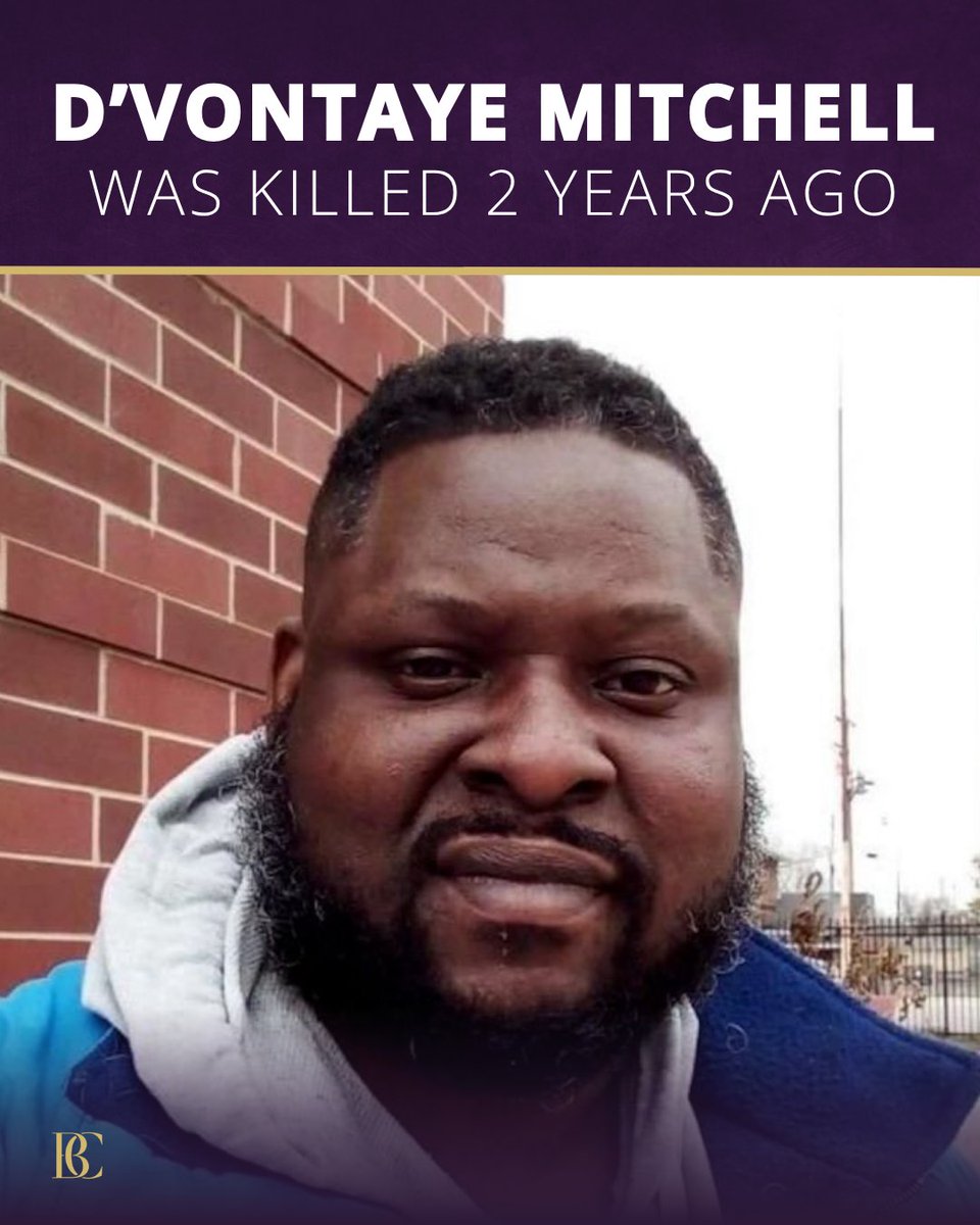 AttorneyCrump's tweet photo. Two years ago today, we lost D'Vontaye Mitchell. He was pinned face down for 8 to 9 minutes during what his family believes was a mental health crisis. The fight for accountability continues. His life mattered. His story will not be forgotten. Rest in power, D'Vontaye. https://t.co/ZdUfmlGTwN