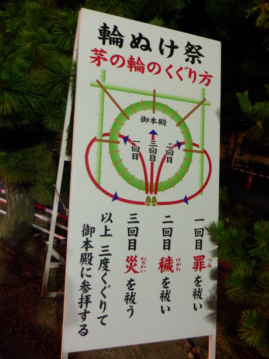ennoyu's tweet photo. 夏越しの祓え。播磨國総社へ。茅の輪をくぐり、本殿に参拝。七夕の短冊に願い事を書く。「🎃家内安全」 https://t.co/MZVWlJ5k8I