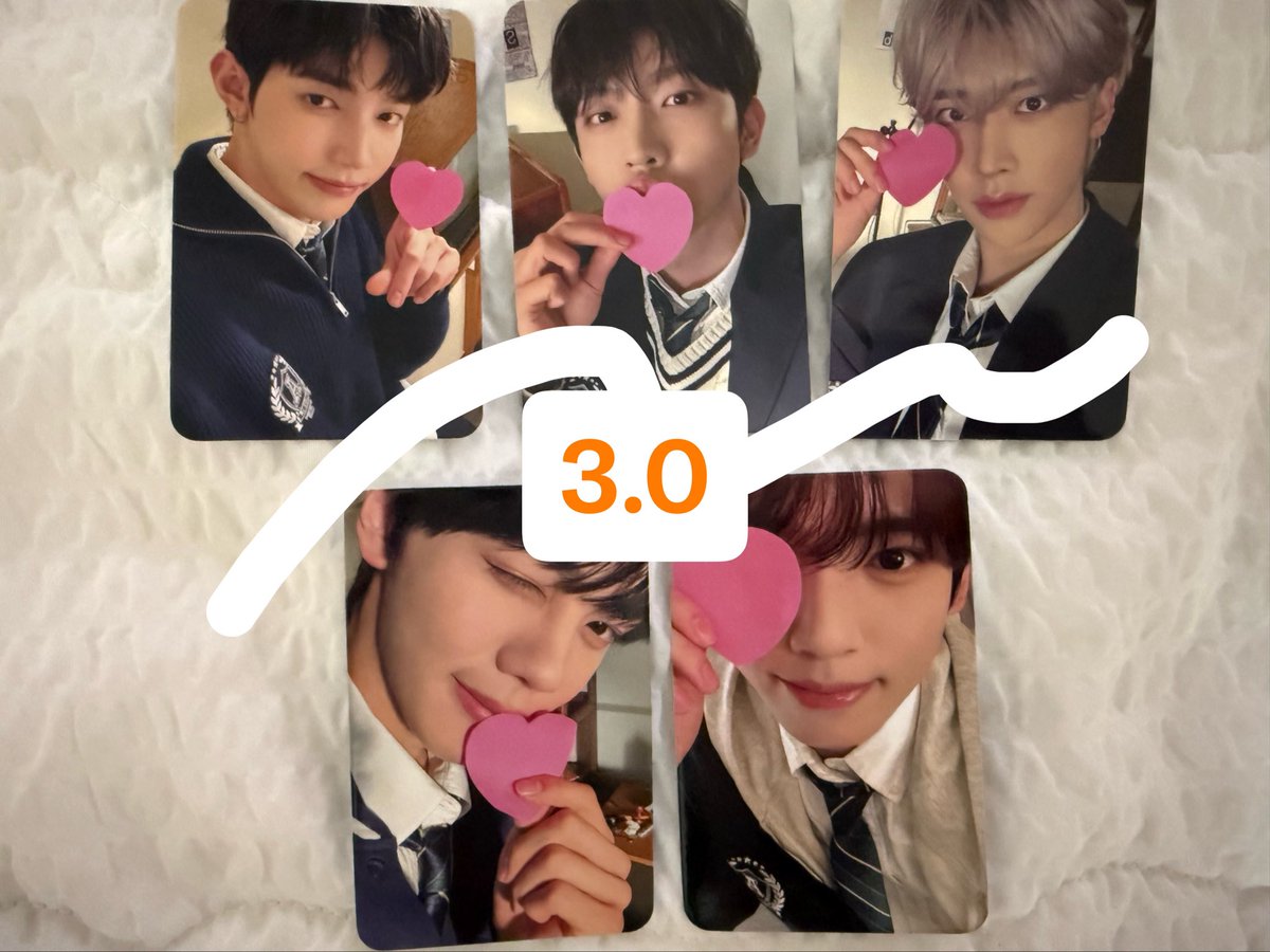 zbzzzbb's tweet photo. 앤더블 쇼콘서트 막콘 퇴장 포카 세트 양도

막콘1 set all 3.0

https://t.co/yhtirRQ5M5

Zhanghao seungeon ricky gyuvin yujin 장하오 유승언 리키 김규빈 한유진 포카 판매 wts sell 쇼콘 첫콘 중콘 막콘 3일차 and2ble pc poca set concert https://t.co/7okAxl7Io6