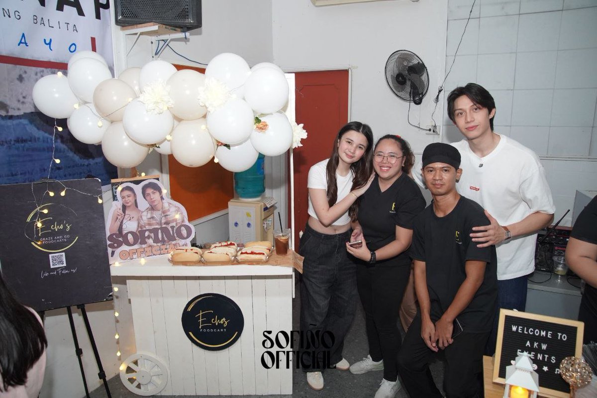 scarletsnow9691's tweet photo. Fueled by kindness and yummy food! 😋 Want to send a massive shoutout to Echo's Graze and Go Food cart  for gifting joy, satisfaction, and happiness to the children of Harvest of the Nazarene Church. Thank you for bringing so much happiness to our Team Sofiño charity event! https://t.co/sLuc9ZMYjL