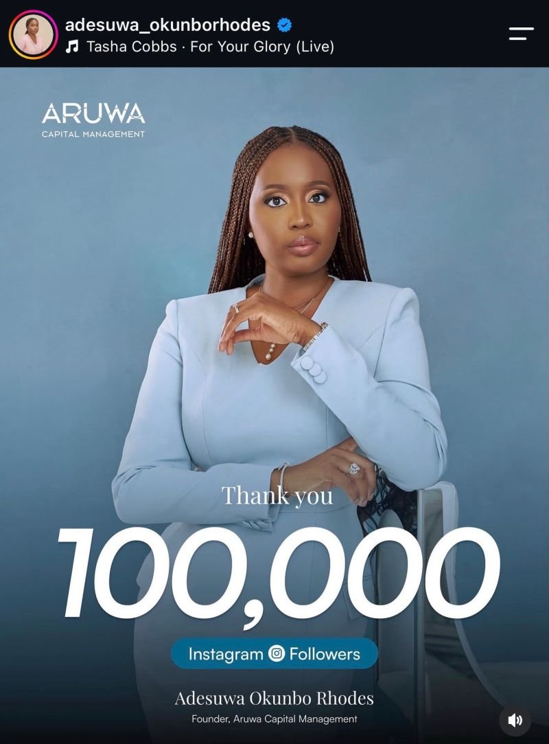 Austeiin's tweet photo. She literally went from fewer than 20,000 followers to 100K+ followers and still counting..… and it hasn’t even been 48hours.

Her interview has already crossed 27 million views….more than the interviews featuring many billionaires on the same platform.

And guess what?….She’s not even a billionaire yet….Yes, you read it correctly, Mrs. @AdesuwaOR  is NOT a billionaire yet.

And the best part is that people aren’t stopping at the interview. They’re now going through her older posts across all her social media platforms, liking, commenting, following, and discovering her business. That means more visibility, more credibility, and most likely, more clients.

This is why I always tell myself and people that care to listen “Keep showing up.”

You may post consistently for months or even years without going viral. But the day that one post finally blows up, people will check your profile.

The real question is: Will they find enough reasons to stay?

So don’t stop posting. Keep creating. Keep building. Keep showing up.

One day, your “suddenly” will happen too.

Congratulations once again Mrs. @AdesuwaOR  🙌🙌