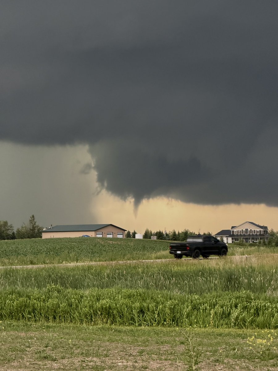 Had some fun yesterday near Hawley MN. Ended up catching a brief