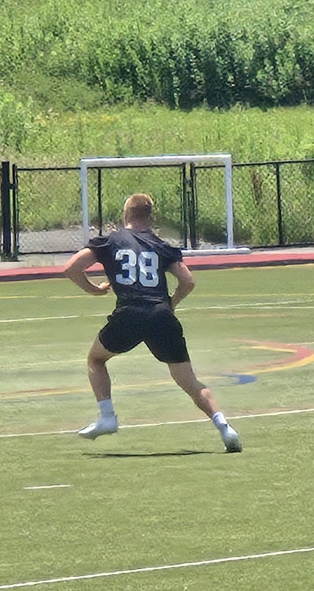 terrymorris2028's tweet photo. It was a day well spent at the Red&amp;Black camp. Thanks to @CoachDiCenzo and @Wes_Football  for putting on a great event. Worked on D with current college players and coaches. Always getting better, high expectations for 2026.  Can't wait. Only 10 weeks left to week 1. https://t.co/sDnCBn1L7b