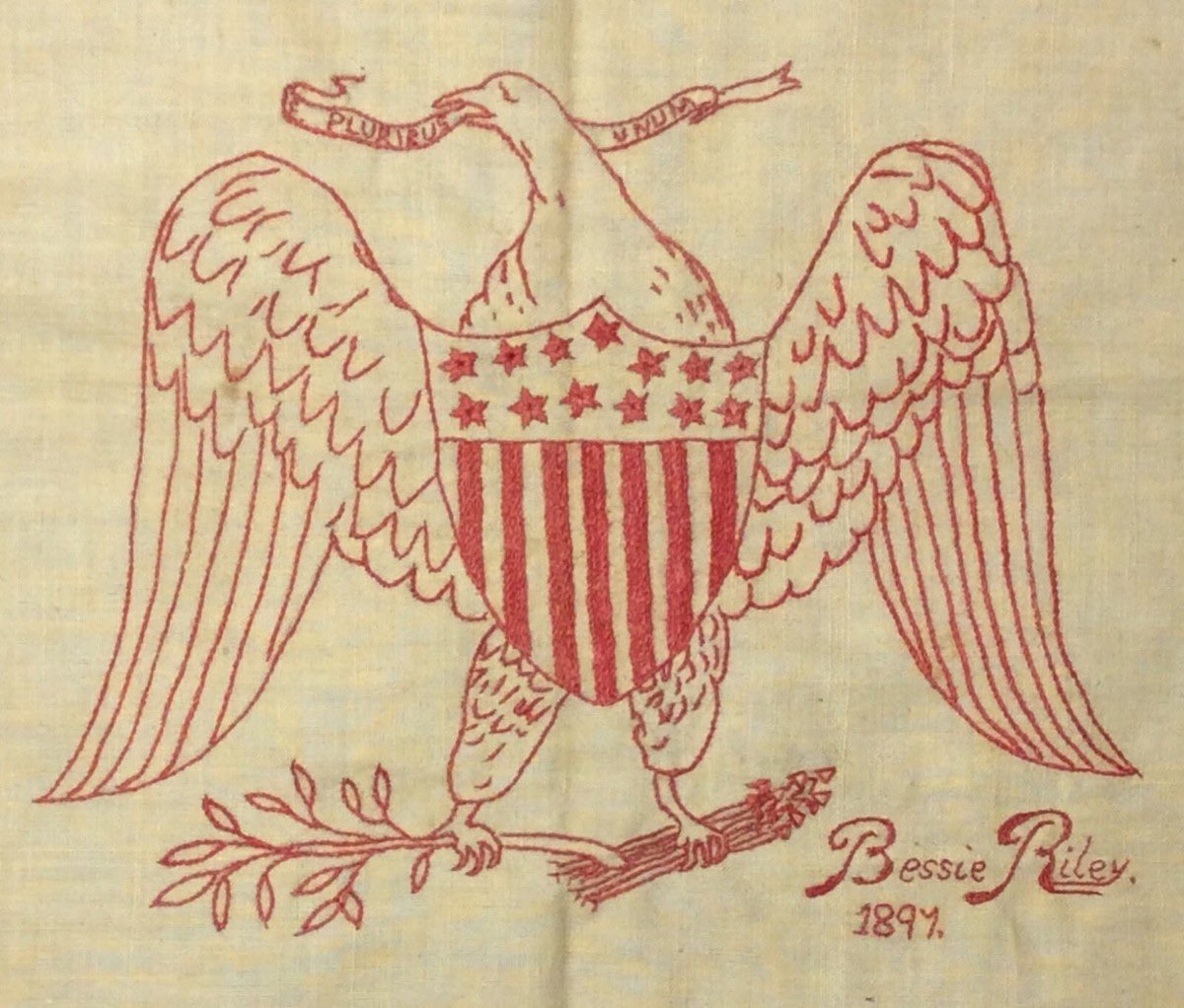 RightSideRobert's tweet photo. @acnewsitics This is folk art from 1897.  TDS is a serious illness. https://t.co/AbXfVXisKw