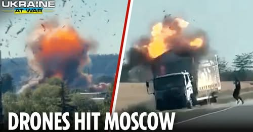 #Moscow #DroneAttacks #UkraineWar Drone attack on Moscow today