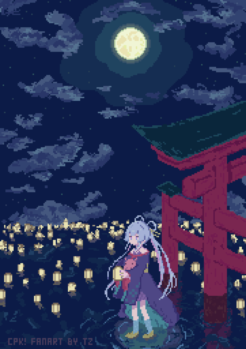 tamazusa1939's tweet photo. ドット絵ヤチヨさん！
#ツクヨミ感謝祭FAN https://t.co/47riugEOyL