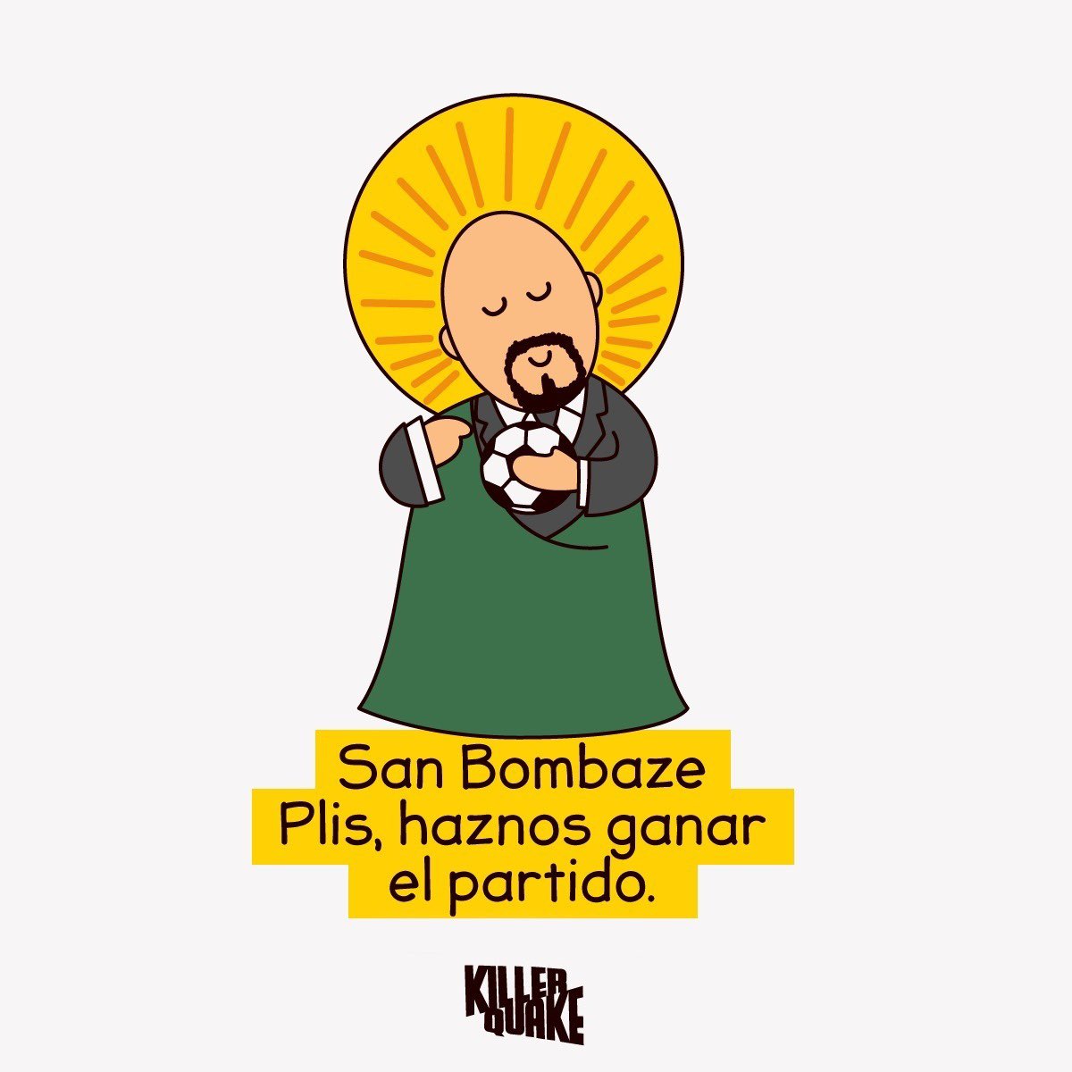 Killer_Quake's tweet photo. Sobrinos, hoy todos a rezarle a nuestro Santo favorito  🙏🥅⚽

🛒 Shop: https://t.co/d82l7CStNc

#KillerQuake #StreetwearMX #hechoenmexico #México #Mundial2026 https://t.co/v1yhG3QE3a