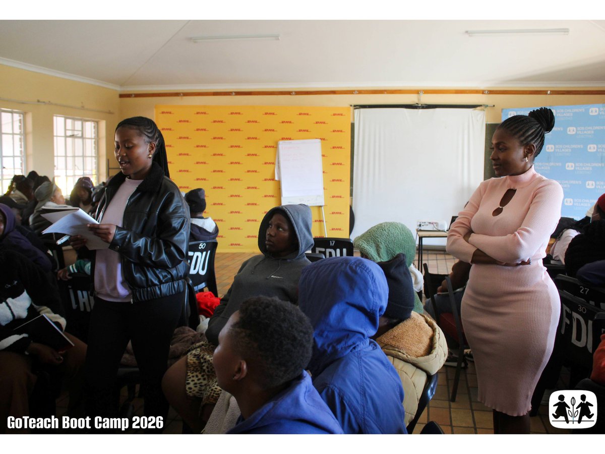 LesothoSos's tweet photo. DAY 8 GO TEACH BOOT CAMP 2026 LESOTHO!
@DHLAfrica 
@gotech_africa https://t.co/1M95GSfNxx
