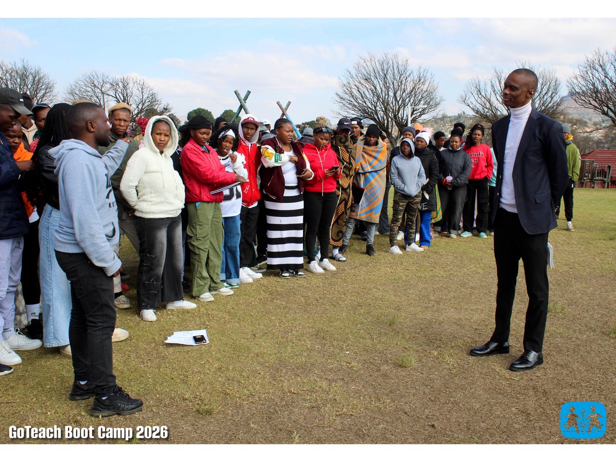 LesothoSos's tweet photo. DAY 8 GO TEACH BOOT CAMP 2026 LESOTHO!
@DHLAfrica 
@gotech_africa https://t.co/1M95GSfNxx