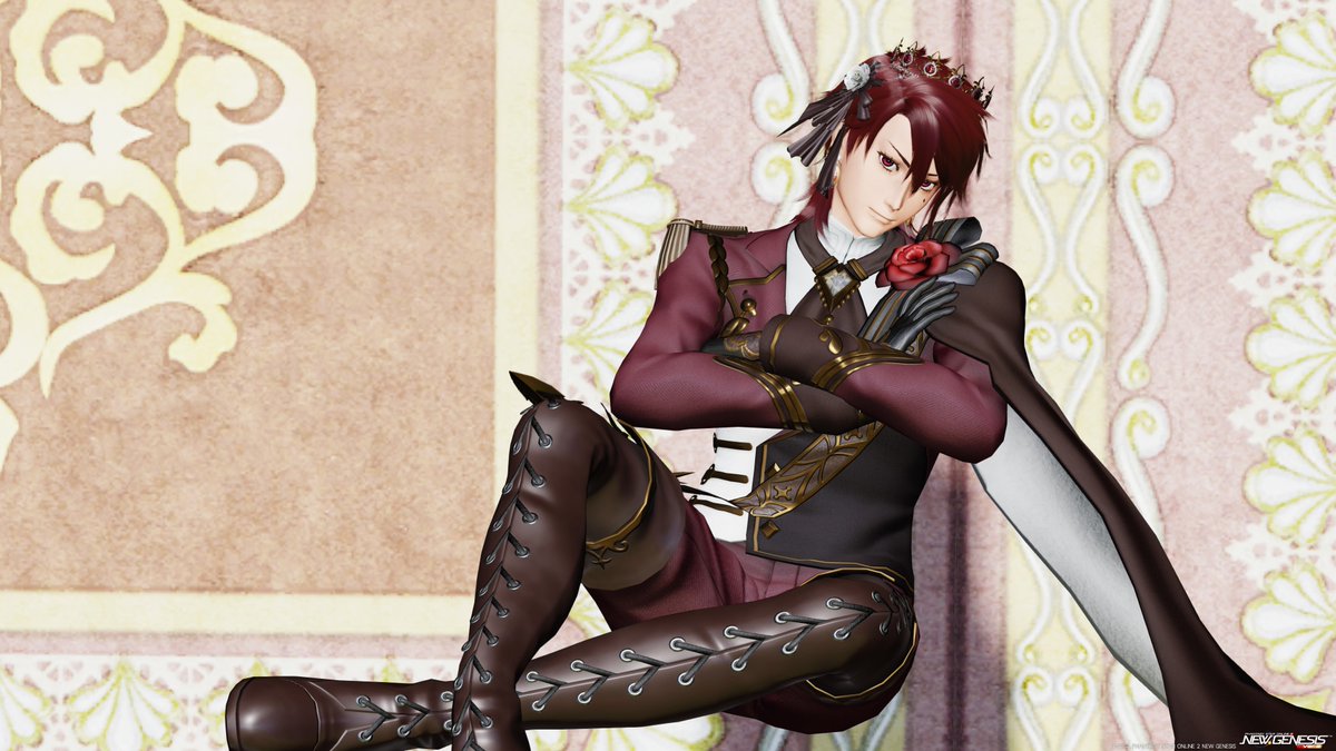 yukiharu_PSO2's tweet photo. こーいう柄のBPも欲しいのう
ところで旧ブロックのN髪の質感全然違うね。 https://t.co/BOUvsgWfcg