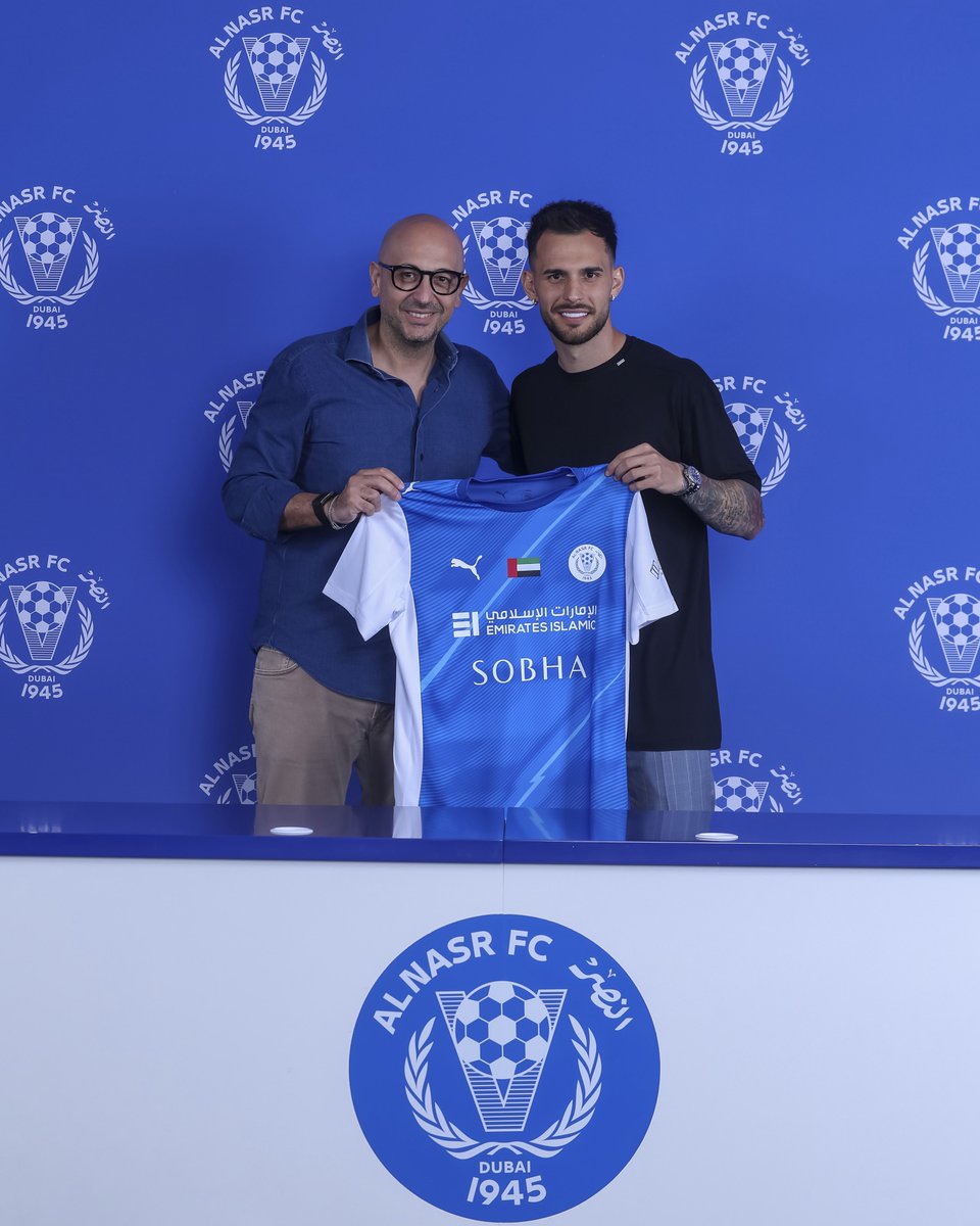 Pisacnro's tweet photo. 🚨 UFFICIALE
✍️ Marius #Marin è un nuovo giocatore dell'Al-Nasr.
🔎 Il centrocampista rumeno ha firmato un contratto di due stagioni, fino al 2028.

📸 @alnasr_sc https://t.co/OCliNyODn5